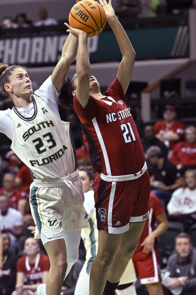 River Baldwin has 16 points 11 rebounds as No. 3 NC State beats